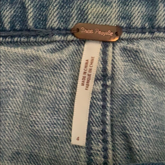 Free People Jean skirt - Picture 4 of 4